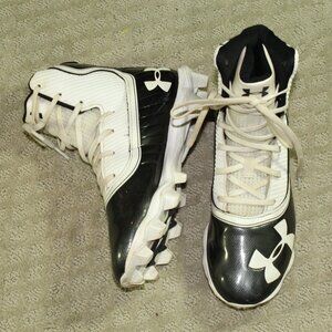Under Armour Boy’s Youth 5Y Highlight RM JR White Football Cleats 3021201-002